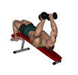 Flye - Decline Dumbbell Reverse